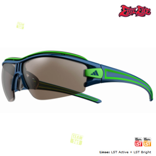 Sonnenbrille Sportbrille EVIL EYE HALFRIM PRO L 167 00 6073 Blue lime