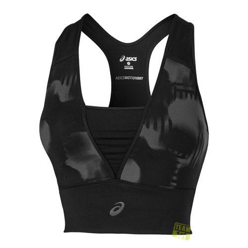Asics Damen Sport-BH fuzeX LAYERING TOP schwarz/grau