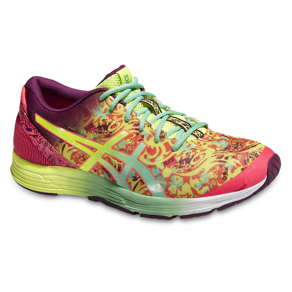 Asics Damen Laufschuhe Gel-Hyper Tri 2 gelb/lila/orange Asics Damen Laufschuhe Gel-Hyper Tri 2 gelb/lila/orange
