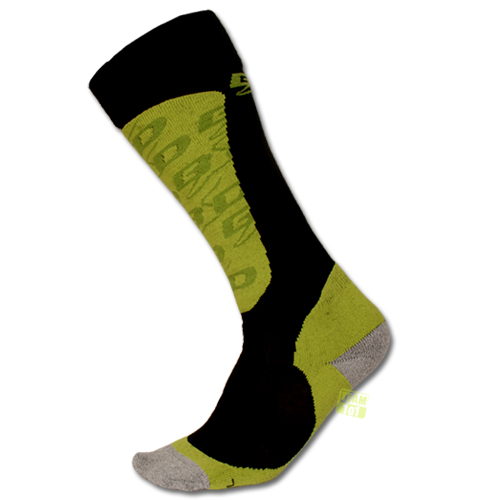 BootDoc Skisocken Sportsocken Wintersport Socken Green Basic grün