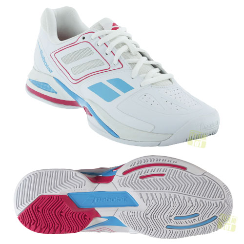 Babolat Damen Tennisschuhe PROPULSE TEAM BPM AC W weiß/pink