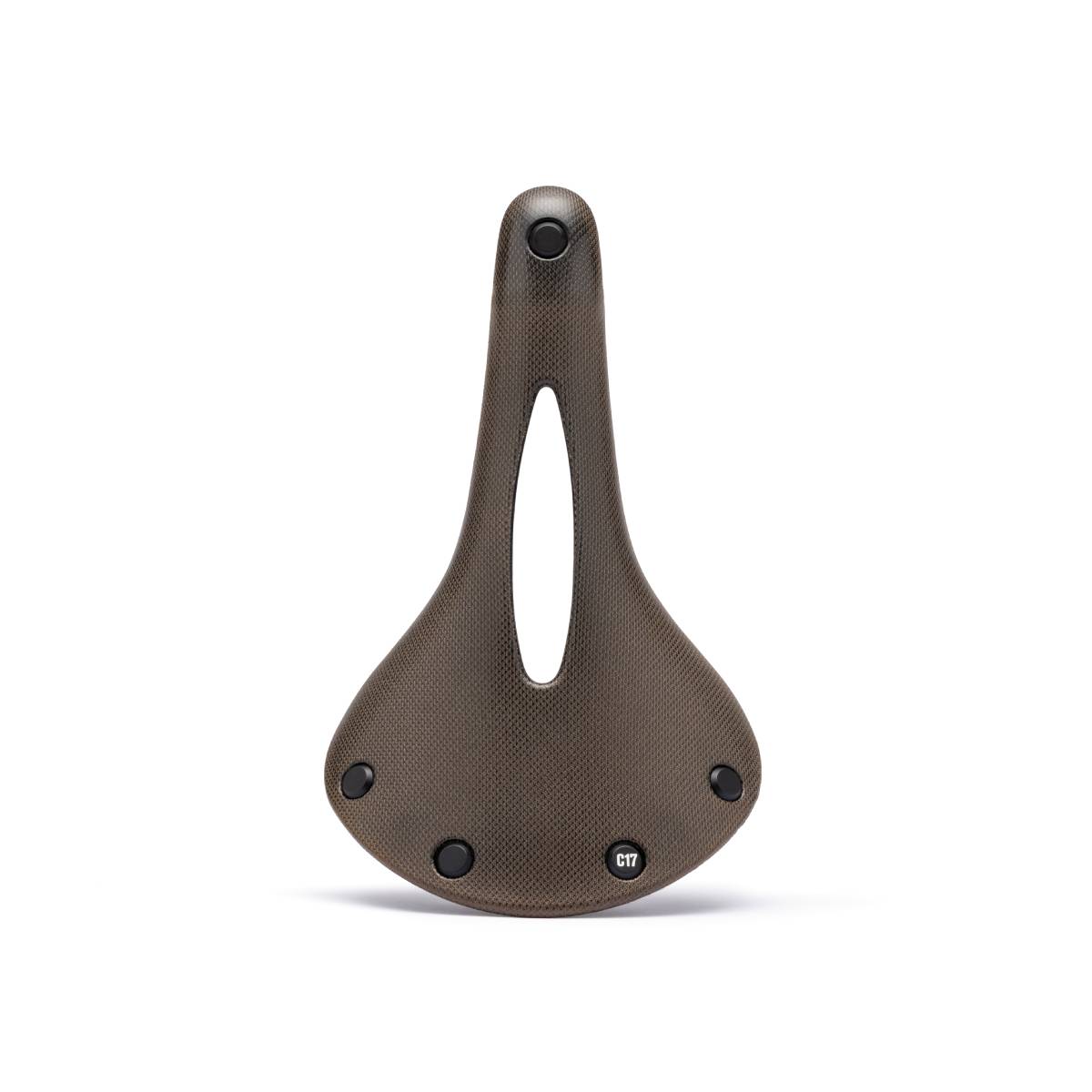 Brooks Sattel Fahrradsattel C17 Carved Cambium dunkelgrn