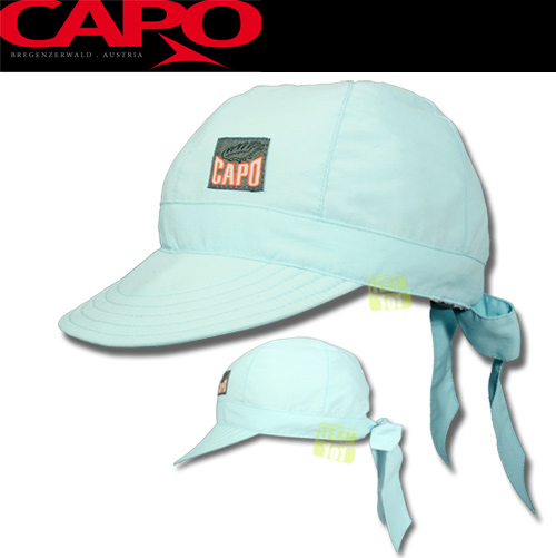 Capo Sommerhaube Cap Schirmmütze Mütze mit Schirm Cap Gr.S hellblau