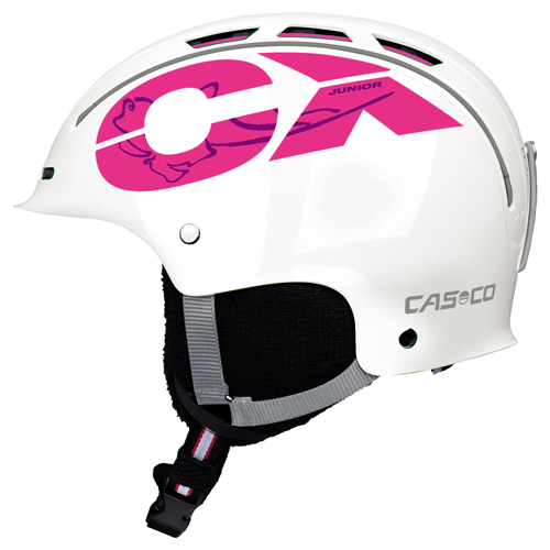 Casco Kinder Skihelm CX-3 Junior weiss-pink Gr.S (50-56 cm)
