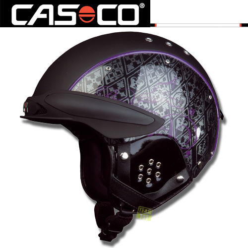 CASCO Skihelm Snowboardhelm SP-3 BUNKERACE black/purple