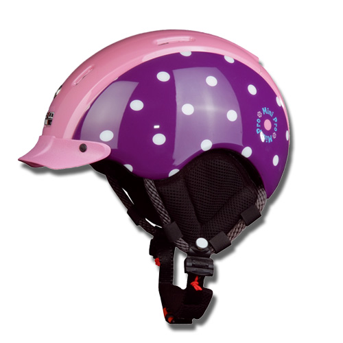 CASCO Skihelm Snowboardhelm Ski Helm MINI PRO DOTS pink