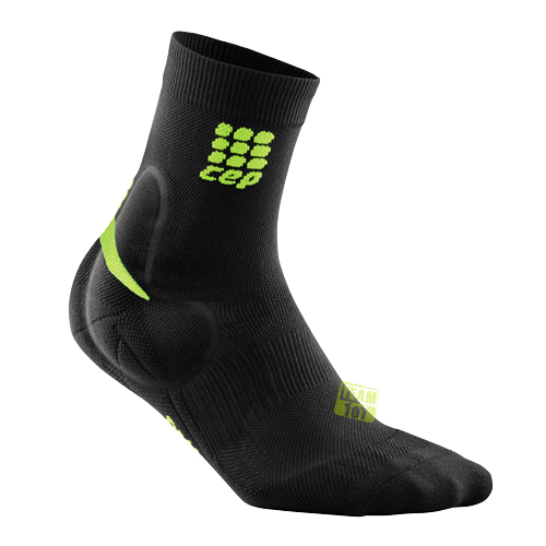 CEP Damen Kompressionssocken Ortho+ Ankle Support Short Socks schwarz
