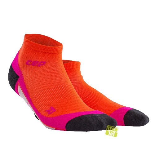 CEP Damen Laufsocken dynamic+ low-cut socks sunset/pink women