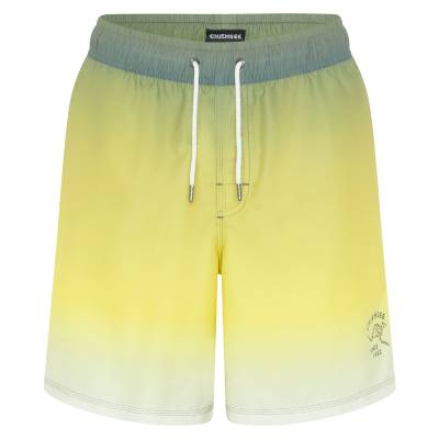 Chiemsee Herren Badeshorts Badehose MBRC SANTOCHA dunkelgrün/gelb