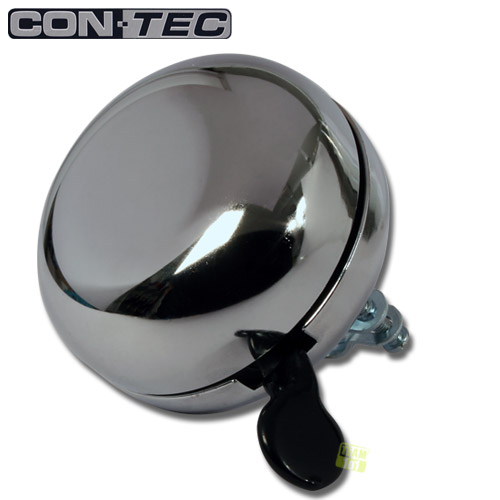 Contec Fahrradklingel Fahrradglocke Fahrrad Glocke BIG DONG Klingel silber