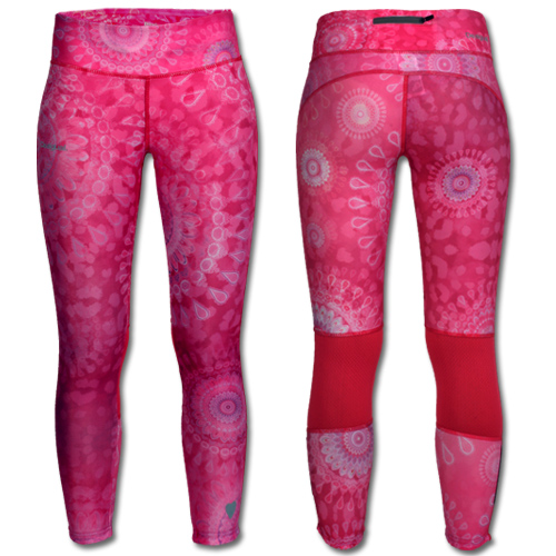 Desigual Damen Leggings Sporthose Lancha pink