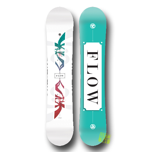 FLOW Damen Snowboard VENUS weiß