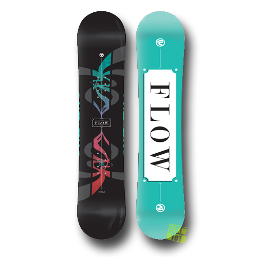 FLOW Damen Snowboard Board VENUS schwarz