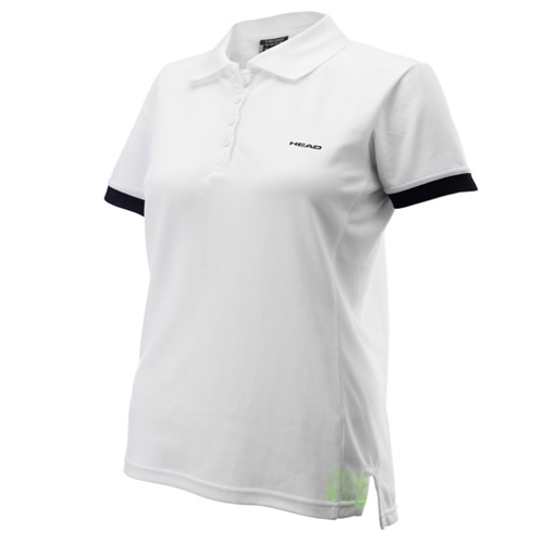 Head Damen Tennisshirt Ita Poloshirt weiß