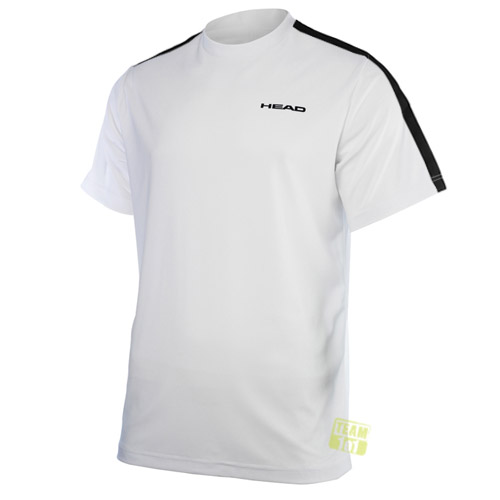 Head Jungen Tennisshirt Doherty JR T-Shirt weiß