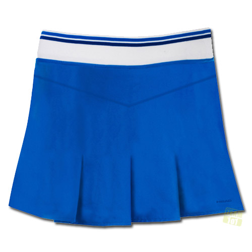 Head Damen Tennisrock mit Innenhose Billie Skort blau / weiß