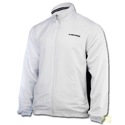 Head Herren Tennisjacke Hartley All Season Jacket weiß / schwarz