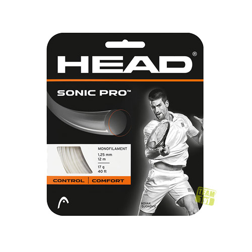 Head Tennissaiten Sonic Pro Set 17 weiss 1,25mm 12m