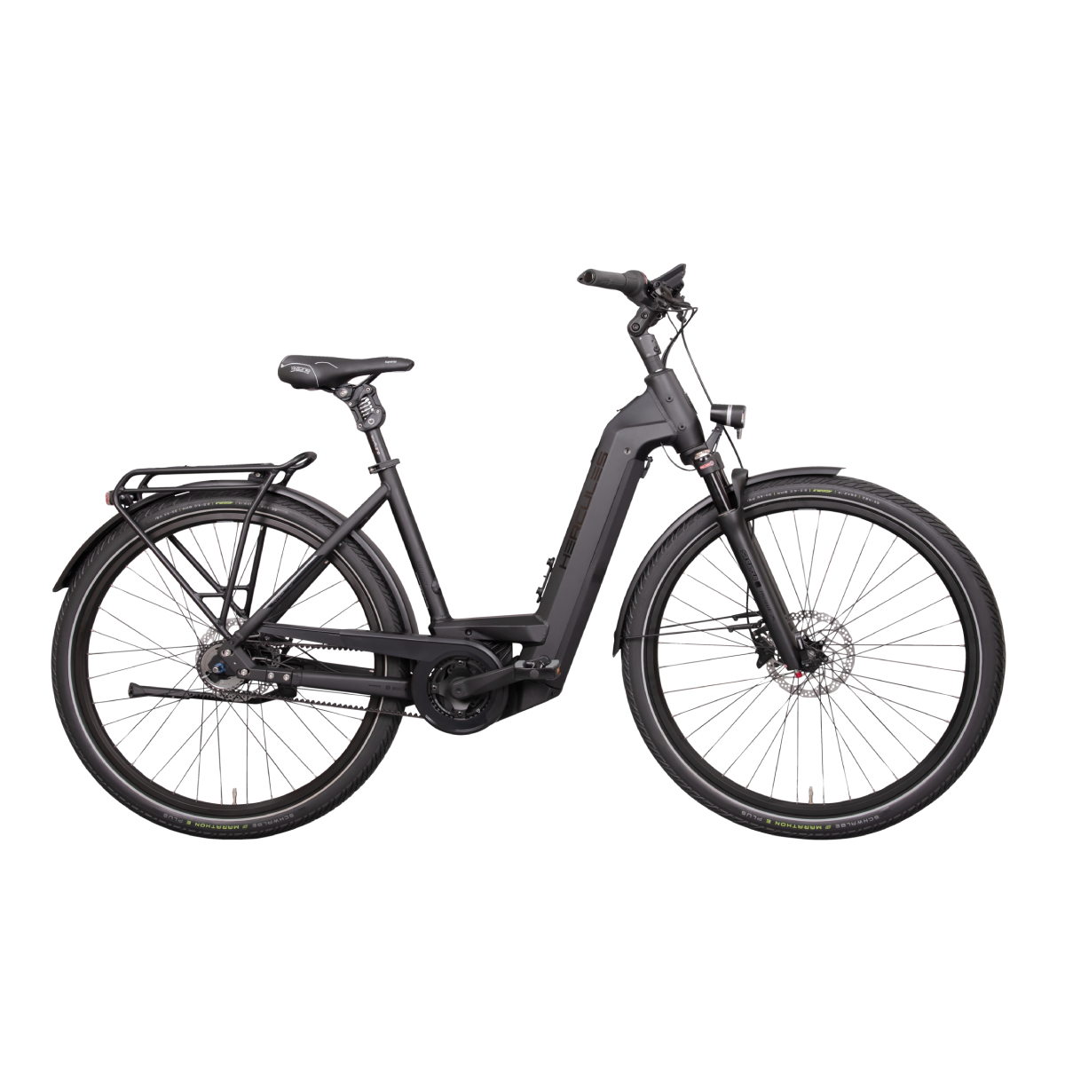 Hercules E-Bike Elektrofahrrad Futura Max I-F5 schwarz-matt 28"Zr 57cm 750Wh