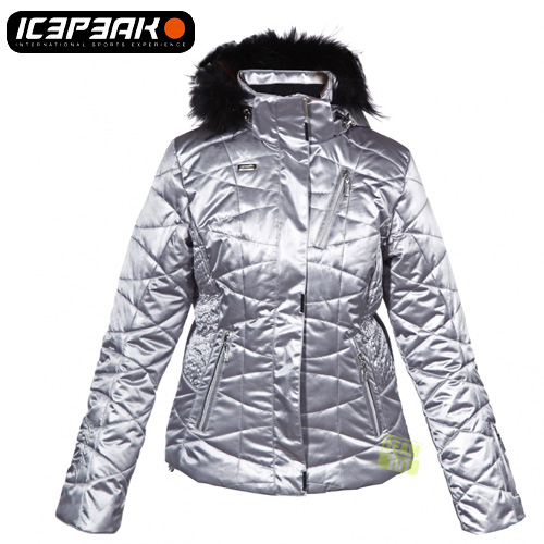 Icepeak Damen Skijacke Winterjack Jacke MELIA IA silber