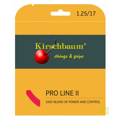 Kirschbaum Tennissaite PRO LINE No. II rot 12m