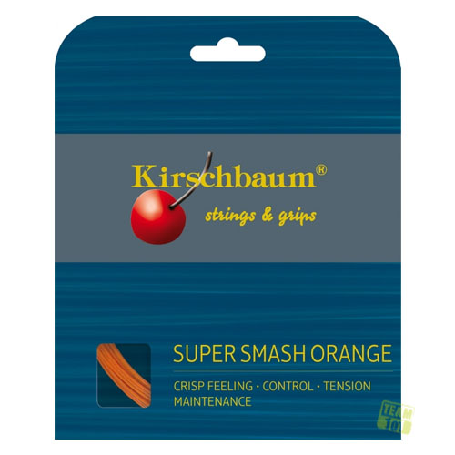 Kirschbaum Tennissaite SUPER SMASH ORANGE 12m