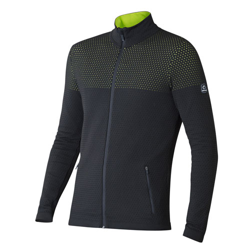 Newland Herren Skipullover Skiunterzieher Second layer Urban schwarz/grün