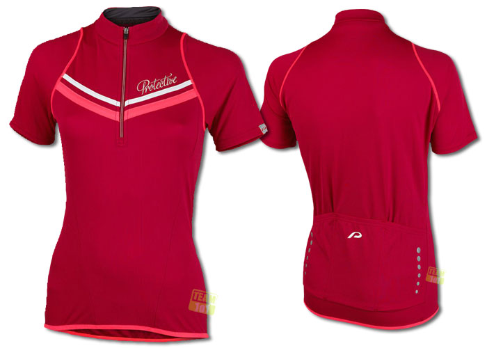 Protective Damen Sportshirt Trikot Cairns rot/pink