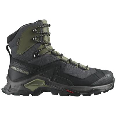 Salomon Herren Trekkingschuhe QUEST ELEMENT GTX schwarz/grün