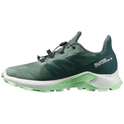 Salomom Damen Trailrunnigschuhe SUPERCROSS 3 GTX W hellgrün