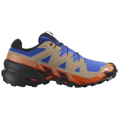 Salomon Herren Sportschuhe SPEEDCROSS 6 blau/schwarz/orange