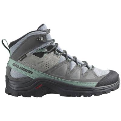 Salomon Damen Wanderschuhe Outdoorschuhe QUEST ROVE GTX grau/türkis