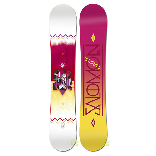 Salomon Damen Snowboard Board Lotus weiß/rot