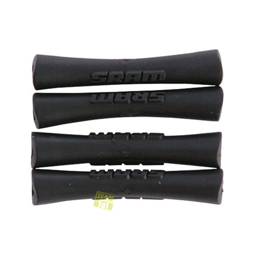 SRAM Außenhüllenüberzug 4 Stück, 4-5mm, schwarz