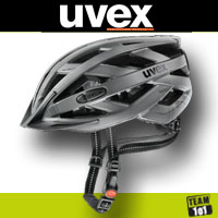 Uvex Radhelm Fahrradhelm CITY I-VO dark silver matt