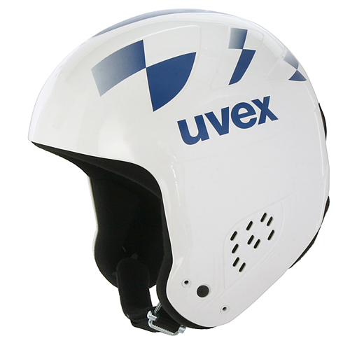 Uvex Unisex Skihelm Jump weiß / blau Gr. 61-62cm / XL