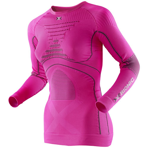 X-Bionic Damen Skiunterwäsche Funktionsshirt Thermo Energy Accumulator Evo pink