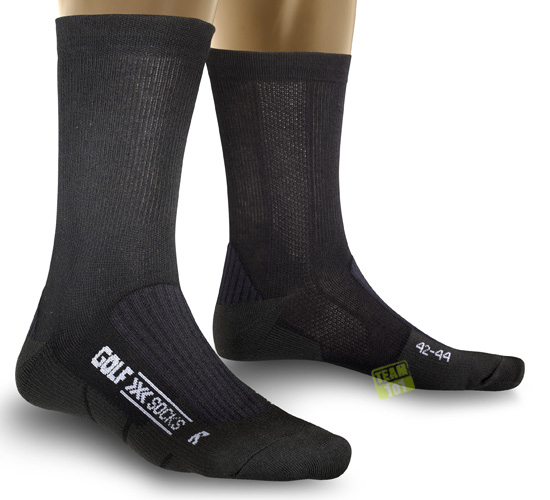 X-Socks Herren Golf Socken Golfsocken Funktionssocken "Air Step" schwarz
